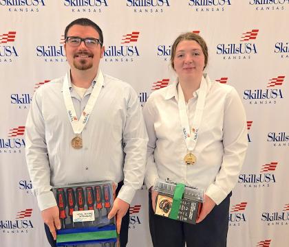 Fort Hays Tech North Centra Automotive Technology Students Win Kansas SkillsUSA contest