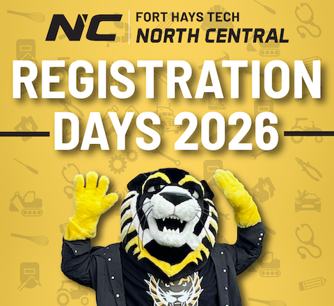 Registration Day Homepage Graphic with Victor E. Tiger